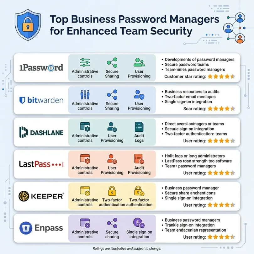 Best Password Managers for Business
